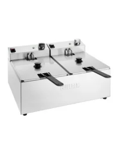 Friteuse double Buffalo - 2x5L 2x2,8kW 2
