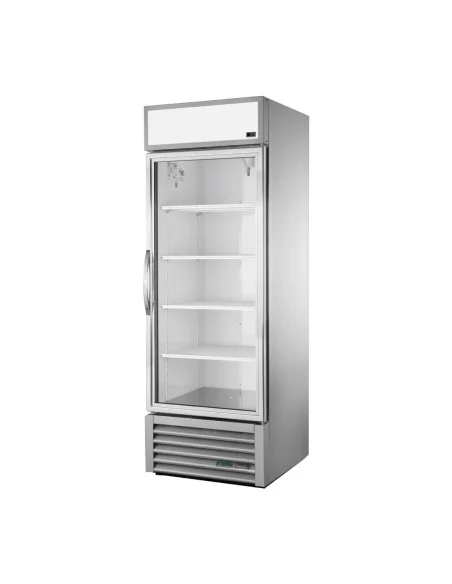 Vitrine réfrigérée négative libre service 1 porte True GDM-23F-HC-TSL01 ALU