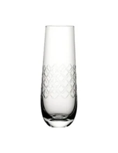 Verres à champagne Utopia Raffles Diamond 300 ml (lot de 6)