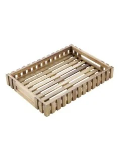 Petit casier en acacia Olympia 356x255mm