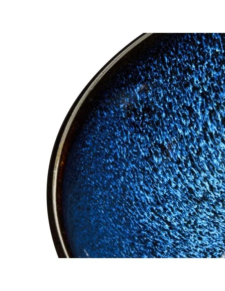 Bols plats Olympia Luna bleu nuit 160 mm (lot de 6)