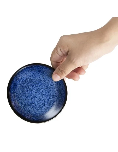 Pots à sauce Olympia Luna bleu nuit 100 mm (lot de 12)