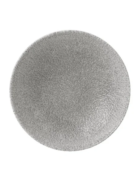 Assiettes rondes Churchill Raku Jasper Grey Evolve 165mm (Lot de 12)