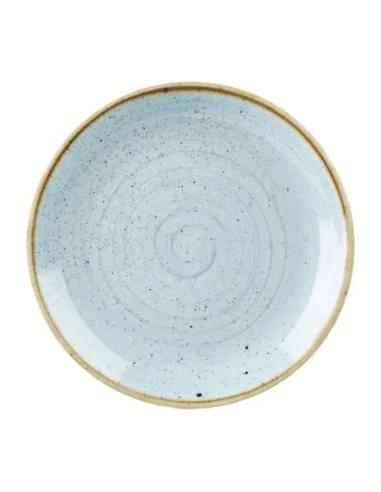 Assiettes rondes Churchill Stonecast Duck Egg Evolve 304mm (Lot de 6)