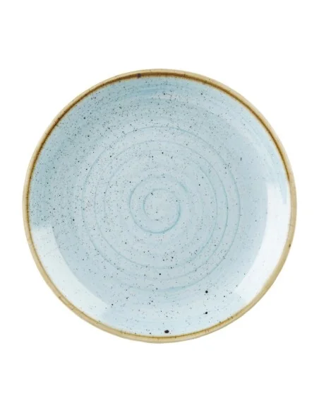 Assiettes rondes Churchill Stonecast Duck Egg Evolve 304mm (Lot de 6)