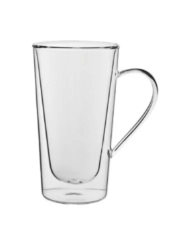 Verres à latte double paroi avec anse haute Utopia 34cl (lot de 6)