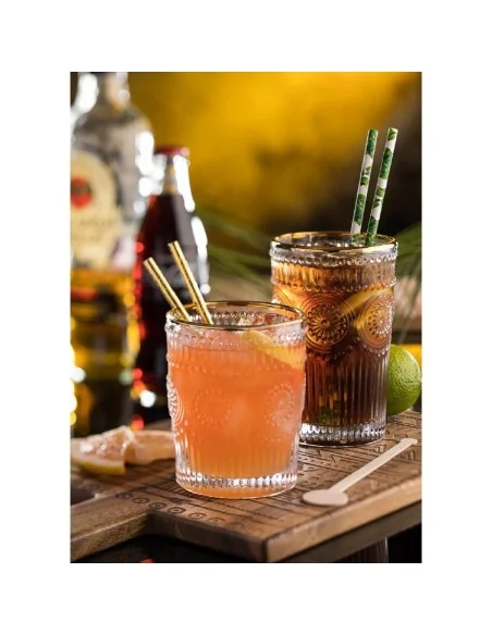 Verres hauts Utopia Rossetti Gold 360ml (lot de 24)