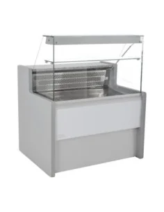 Comptoir de service réfrigéré gris Zoin Tibet 1000mm