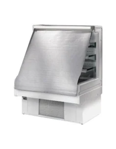 Vitrine self-service réfrigérée Zoin Mandy grise 1200mm 2