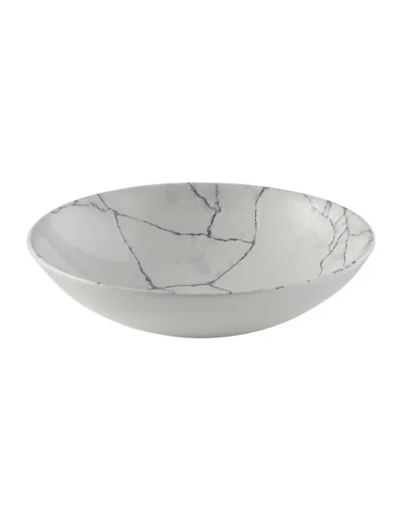 Assiettes coupes rondes Churchill Studio Prints Kintsugi Pearl Evolve Grey 182mm (Lot de 12)