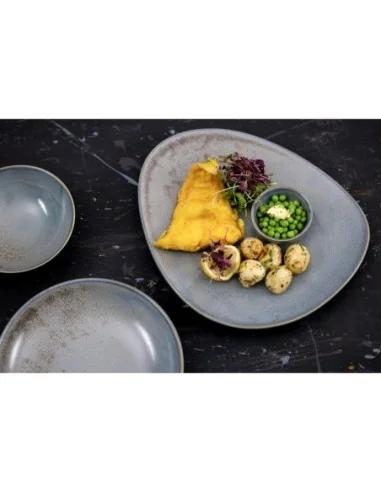 Bols évasés Olympia Ember Blue 152 mm (lot de 6)