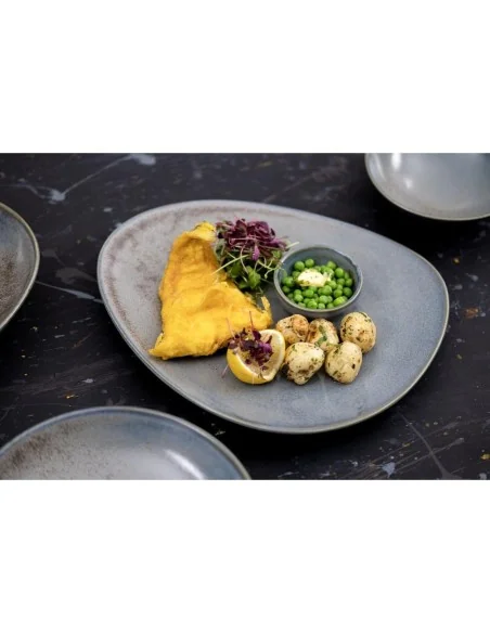 Bols évasés Olympia Ember Blue 152 mm (lot de 6)