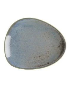 Assiettes triangulaires Olympia Ember Blue 308mm (lot de 4) 2