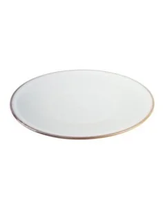 Assiettes plates Olympia Drift gris uni 280 mm (lot de 4)