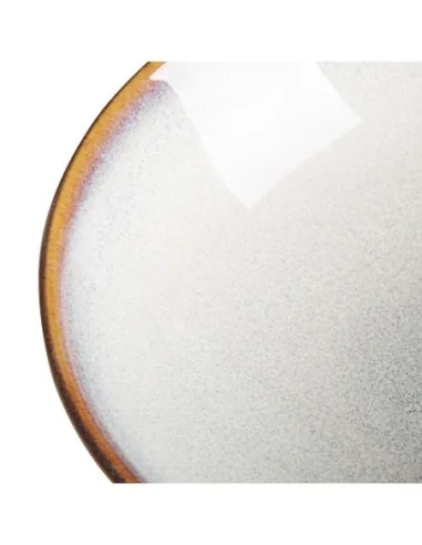 Bols évasés Olympia Drift gris uni 155 mm (Pack de 6)