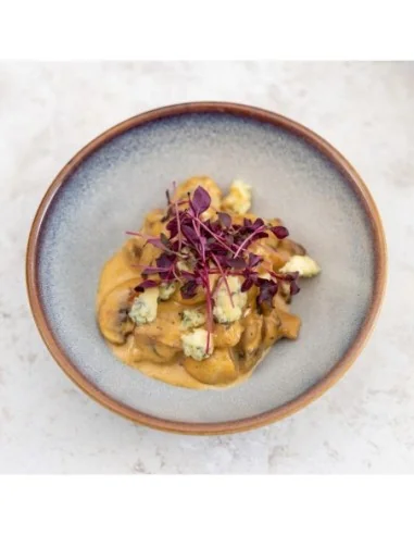 Bols évasés Olympia Drift gris uni 155 mm (Pack de 6)