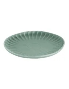 Assiettes plates Olympia Corallite vertes 280 mm (lot de 6) 2
