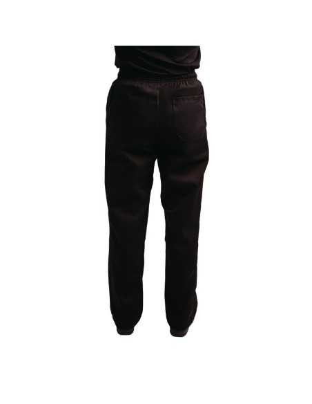 Pantalon de cuisine mixte traité au Teflon Easyfit noir XL