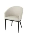 Fauteuils d'intérieur Bolero Meridian écrus (lot de 2)