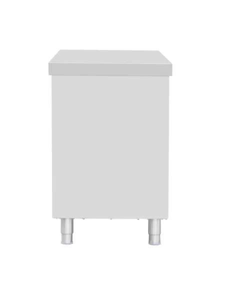 Armoire sur pieds en acier inoxydable Vogue 900x1800x600mm