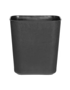 Poubelle pour hôtel/bureau noire Bolero 8L 