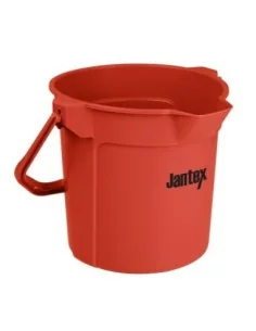 Seau gradué avec bec verseur Jantex 10L rouge 