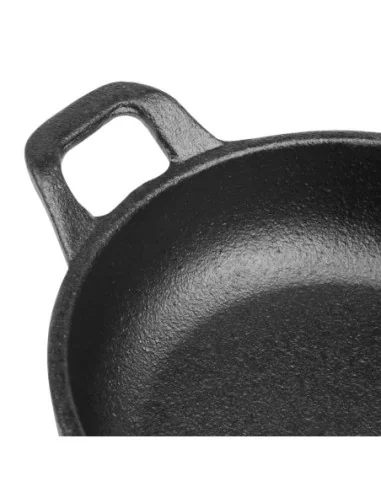 Plat à oreilles rond en fonte Olympia 120 mm