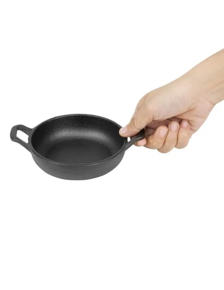 Plat à oreilles rond en fonte Olympia 120 mm