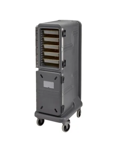 Grand chariot Pro Cart Ultra Cambro froid/froid 2 portes anthracite