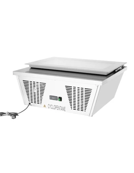 Congélateur à glace de comptoir Polar Série G 4 bacs Napoli