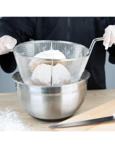 Panier à panure en acier inoxydable Vogue 292mm 2