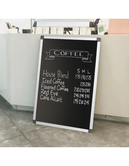 Tableau magnétique noir Olympia 400x600mm