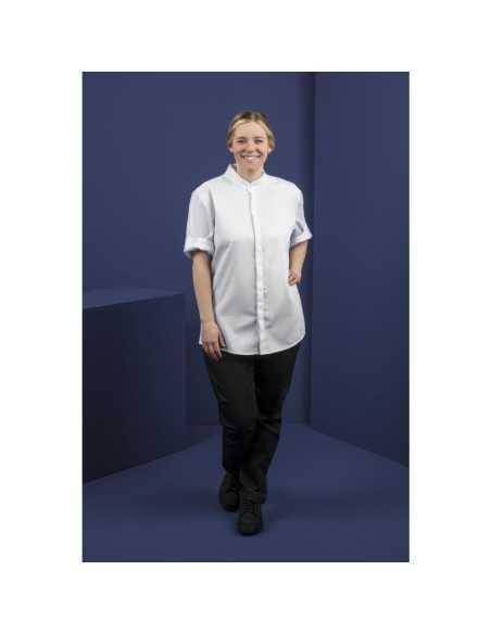 Veste col officier Southside blanche - Taille M