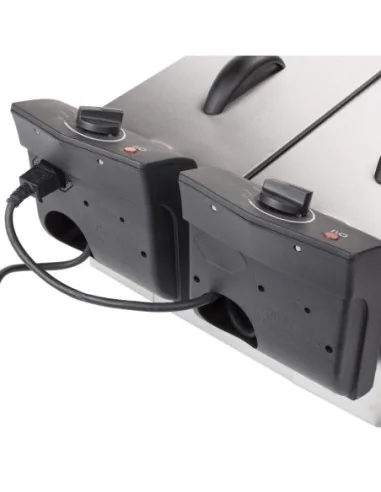 Friteuse double Tristar FR-6937 inox 2 x 3L