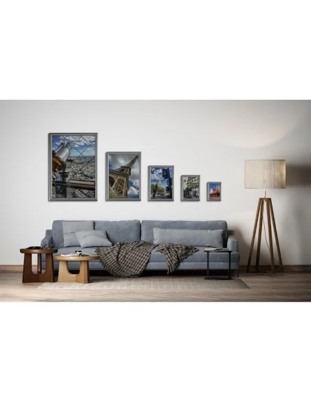 Cadre clipsable en aluminium Europel A2 25mm