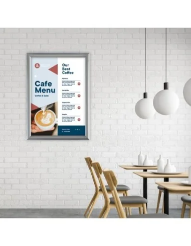 Cadre clipsable en aluminium Europel A3 25mm