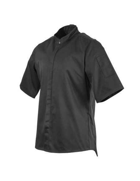 Veste col officier Southside noire - Taille M