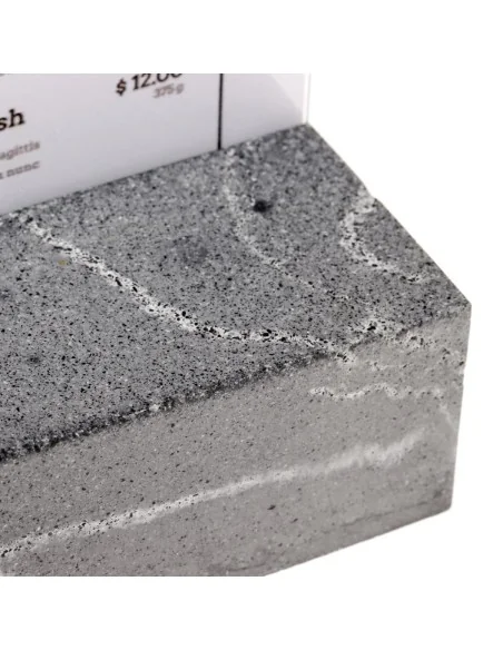 Présentoir de table Europel A5 polystone anthracite