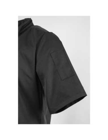 Veste col officier Southside noire - Taille M