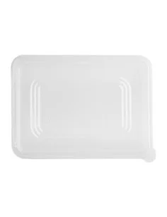 Couvercles PET Fiesta Recyclable pour barquettes en bagasse (lot de 100) 2