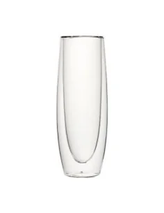 Verres à champagne sans pied double paroi Utopia 16cl (lot de 6)