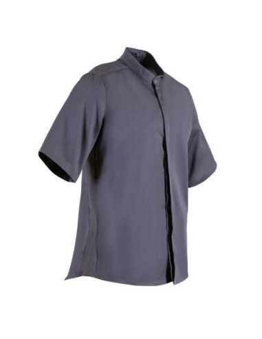 Veste col officier Southside gris anthracite - Taille S