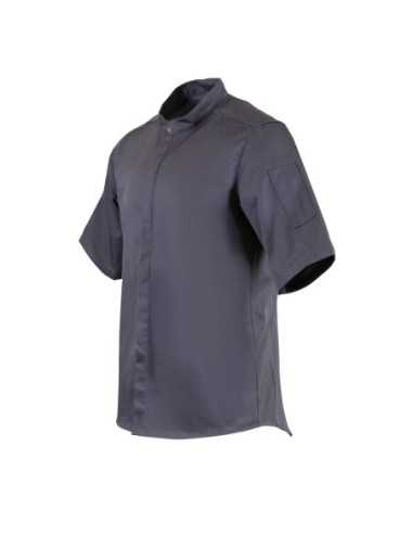 Veste col officier Southside gris anthracite - Taille S