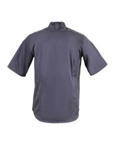 Veste col officier Southside gris anthracite - Taille S