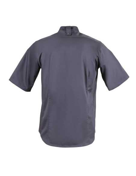 Veste col officier Southside gris anthracite - Taille S