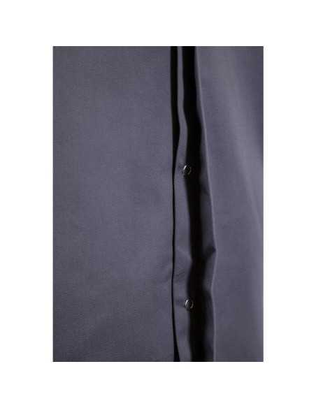 Veste col officier Southside gris anthracite - Taille S