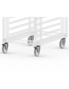 Kit de roulettes pour supports de four combiné Buffalo
