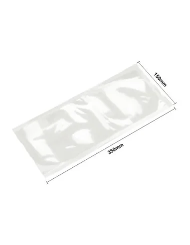 Sacs sous vide compostables Vogue 150x350mm (lot de 100)