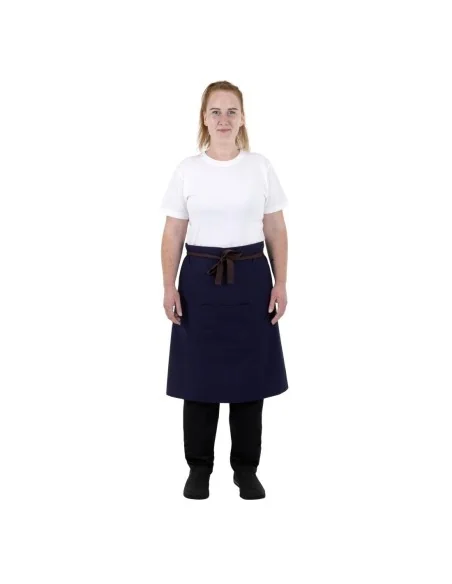 Tablier bistro en toile de coton Southside marine