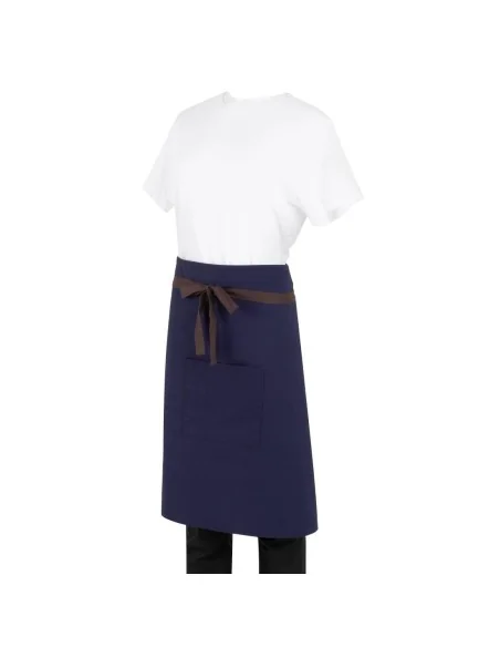 Tablier bistro en toile de coton Southside marine